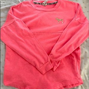 VS PINK CREWNECK